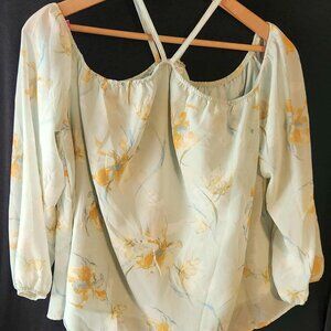 YRZJZYC Women's Floral Blouse 2XL